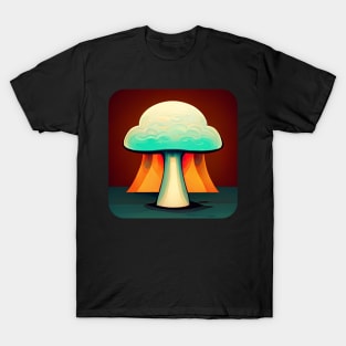 Nuclear mushroom blast T-Shirt